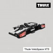 THULE VeloSpace XT - Porte-vélos plateforme pour 3 (+1) vélos, inclinable sur boule d'attelage THULE 939000