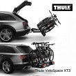 THULE VeloSpace XT - Porte-vélos plateforme pour 3 (+1) vélos, inclinable sur boule d'attelage THULE 939000