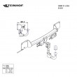 Attelage RDSO-V BMW X1 (E84) (2009 - 2015) STEINHOF B-051