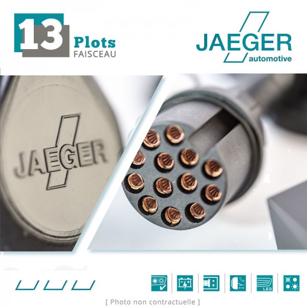 Faisceau spécifique 13 broches pour Seat LEON (KL) (3/2020 - ) JAEGER 21500601
