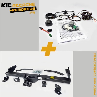 Kit Attache Remorque pour Renault TRAFIC 2 (9/2006 - 5/2014) Attache Remorque R-127-12500523