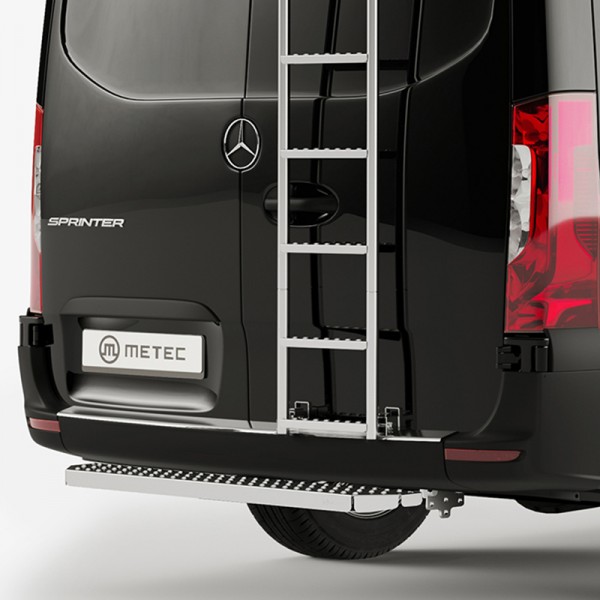 Marche-pied arrière pour Mercedes SPRINTER (2007 - 2018) METEC 818648/606