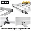 Galerie de toit en alu pour Peugeot PARTNER 2 (L1 avec Portes Battantes) (6/2008 - 10/2018) BRINK  9078341