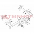 Attelage Monobloc pour Opel VIVARO B (2014 - 2019) STEINHOF R-128
