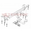 Attelage pour Suzuki GRAND VITARA 2 (avec roue de secours) (2005 - 2015) STEINHOF S-403