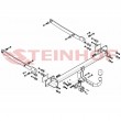 Attelage pour Mercedes Classe E (C207) Coupé (2009 - 2017) STEINHOF M-150