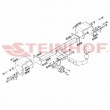 Attelage pour Toyota AYGO (Uniquement pour porte-vélos) (2005 - 2014) STEINHOF C-008