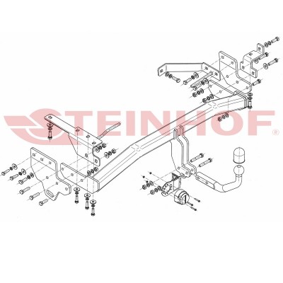 Attelage pour Infiniti FX30 - FX37 - FX50 (2012 - ) STEINHOF I-026
