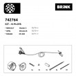 Faisceau BRINK 13 plots spécifique Nissan NV400 (X62, X62B) (2011- 2021) BRINK  742764