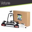 Veturo 2 - Porte-vélos plateforme basculant sur boule d'attelage pour 2 vélos STEINHOF SMB-Veturo-2
