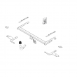 Kit Attelage et Faisceau pour Toyota COROLLA Verso (3/2004 - 4/2009) BRINK  443710-4437-753881