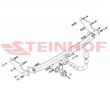 Attelage pour Renault TWINGO 2 (2007 - 12/2011) STEINHOF R-136