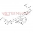 Attelage pour Dacia SANDERO Stepway 3 (2020 - ) STEINHOF D-086