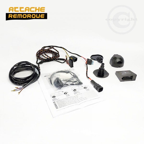 Faisceau d'Attelage 7 broches spécifique Fiat E-SCUDO 3 (2022 - ) JAEGER 12500626