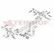Attelage pour Mercedes Classe A (W169) (10/2004 - 2012) STEINHOF M-098