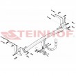 Attelage pour Peugeot 308 II Compacte 5 portes (10/2013 - 6/2021) STEINHOF P-058