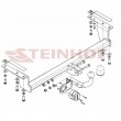 Attelage pour Toyota COROLLA 9 (E12) 3 / 5 portes (1/2002 - 2007) STEINHOF T-126