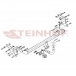 Attelage pour Peugeot 207 SW (2007 - 2015) STEINHOF P-023