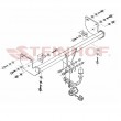 Attelage pour Mitsubishi SPACE STAR (1998 - 2006) STEINHOF M-375