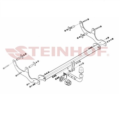 Attelage pour Dacia SANDERO Hayon 5 portes (2008 - 2012) STEINHOF D-080