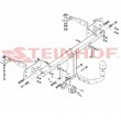 Attelage pour Fiat PANDA III 4X4 (2012 - ) STEINHOF F-150