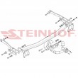 Attelage pour Renault MEGANE 3 Hayon 5 portes (11/2008 - 12/2015) STEINHOF R-112