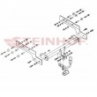 Attelage pour Ford MONDEO II SW / Break (10/2000 - 6/2007) STEINHOF F-263