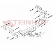 Attelage pour Toyota YARIS 2 (2006 - 10/2011) STEINHOF T-224