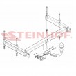 Attelage pour Audi A4 Berline (11/2007 - 2015) STEINHOF A-074