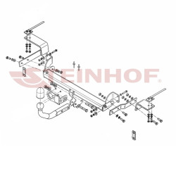 Attelage pour Fiat 500 (Inclus TwinAir) (2007 - )