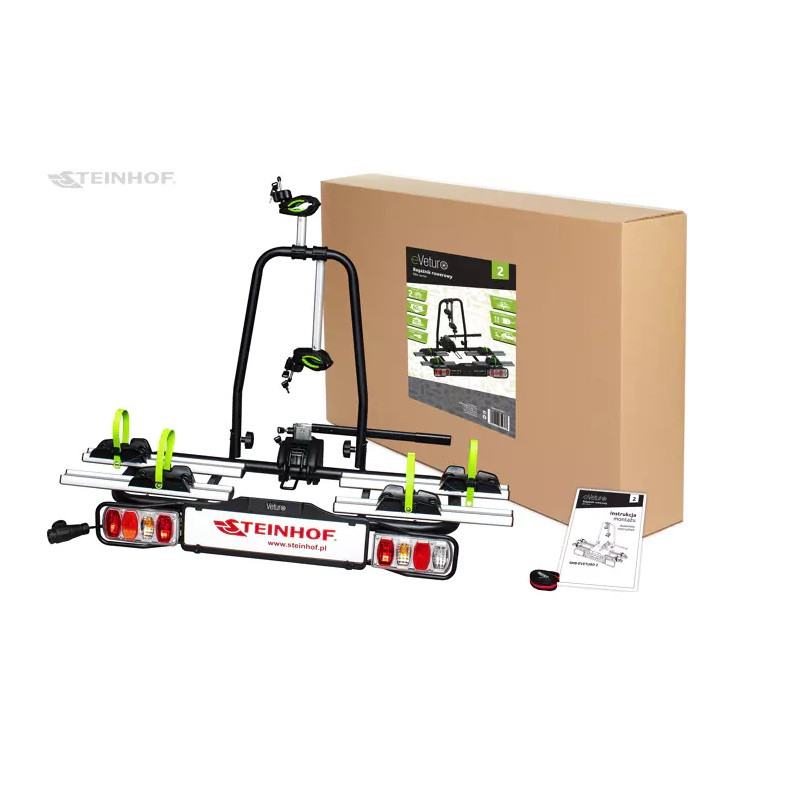 Porte-Vélos sur Attelage pour 2 Vélos Électriques - VETURO-E pour 2 VAE (60kg)