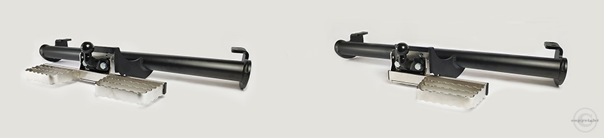 Marche-pieds pour attelage utilitaire, fourgon, fourgonnette et 4x4